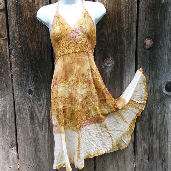 L.S.I. Dresses & Skirts - Boho Halter Dress